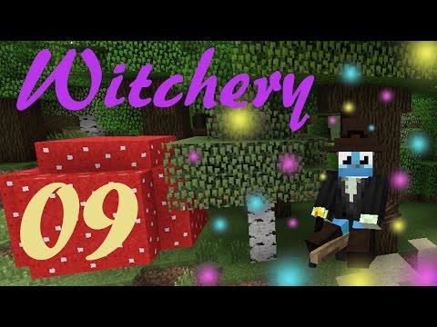 Minecraft - Witchery MOD - Cap 09 - Warts, Spinning Wheel, Candelabra, Cauldron and Chalk