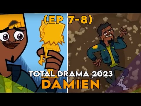 ALL DAMIEN´S MOMENTS | Total Drama 2023 Season 2 (Ep 7-8)