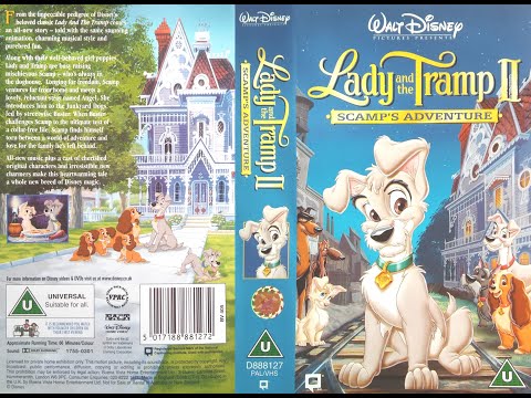 Lady and the Tramp 2 - Scamp's Adventure (2001, UK VHS)