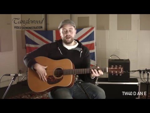 Tanglewood Demonstration - TW40 D AN E