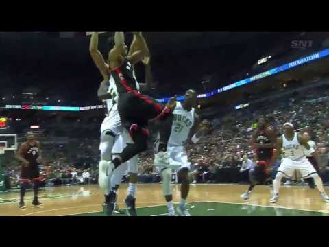 Raptors Highlights: DeRozan's Reverse And-One - April 22, 2017