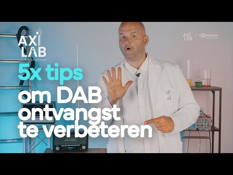 Slechte ontvangst DAB? 5x tips om DAB ontvangst te verbeteren! 📻 #AxiLab