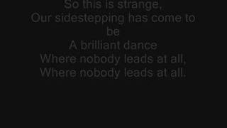 Dashboard Confessional -- The Brilliant Dance LYRICS