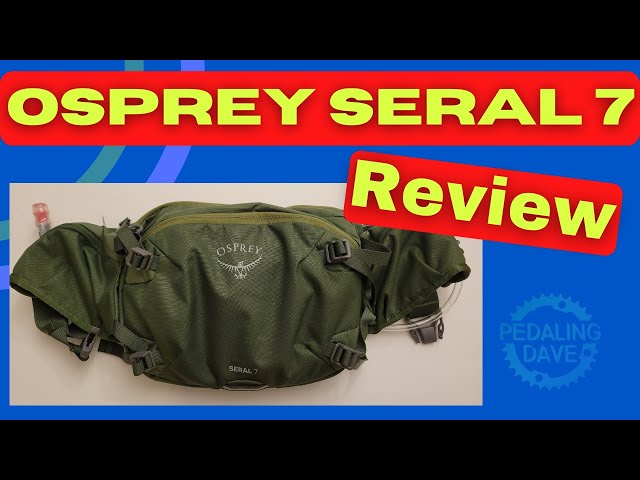 Видео о Сумка Osprey Seral 7 (Claret Red)