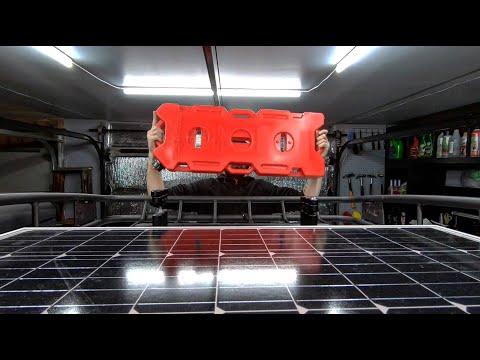 Mounting RotoPax Fuel Containers To THULE Cargo Basket / Roof Rack - w/ Lock Failure (Temp Install)