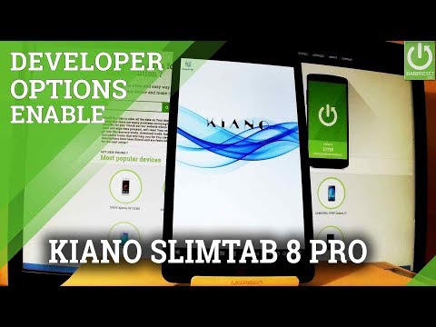 Developer Options in KIANO SlimTab 8 Pro - Enable Windows Developer