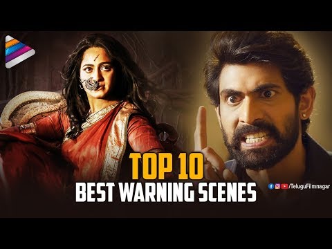 Top 10 BEST WARNING Scenes | Latest Telugu Movies | Bhaagamathie | Nene Raju Nene Mantri Video