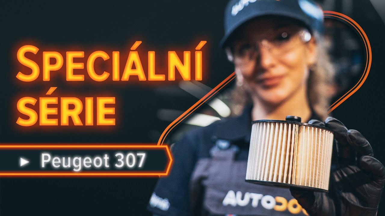 Jak vyměnit palivový filtr na Peugeot 307 SW – návod k výměně