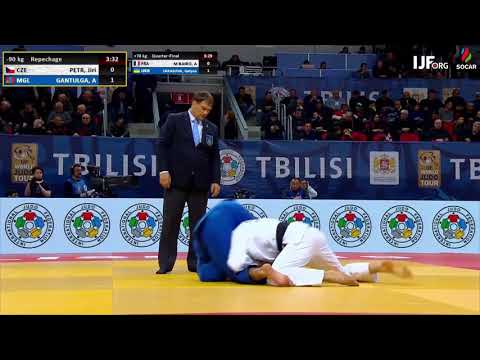 2019 Tbilisi Rep 1 90 kg Petr Jiří CZE vs  Gantulga Altanbagana MGL