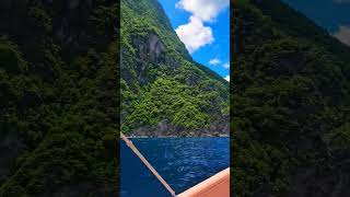 Perfect day for a boat ride in St Lucia 🇱🇨 #travel #saintlucia #motivation #shorts