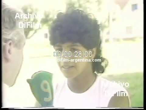 Interview with Diego Maradona's brother, Raul Alfredo "Lalo" Maradona - 1985 FOOTAGE ARCHIVE STOCK