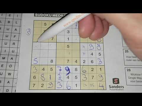 Again our daily Sudoku practice continues. (#1469) Medium Sudoku puzzle. 09-05-2020