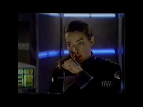 Babylon 5 Catfight and KO - Cmdr. Susan Ivanova beats up and KOs villainess