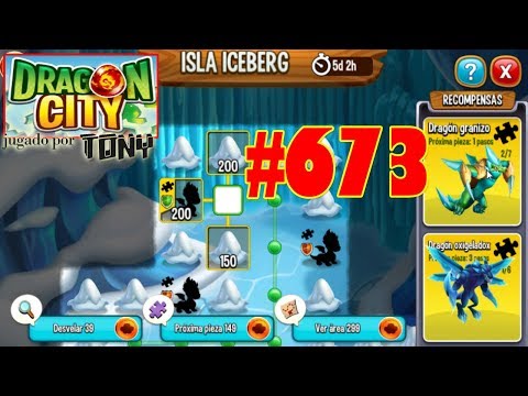 Dragon City "Capítulo 673 - La Isla Iceberg (2ª parte)" por Tony