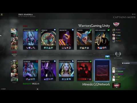 Mineski vs WG Unity Mr Cat Invitational Season 2 Game 1