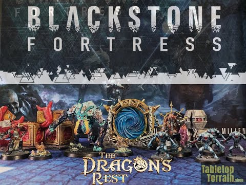 Terrain Week - 3D Blackstone Fortress terrain from The Dragon's Rest and Tabletop Terrain Shop