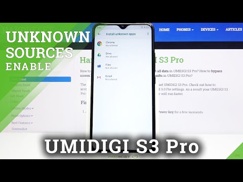 How to Enable Unknown Sources in UMIDIGI S3 Pro – Allow App Installation