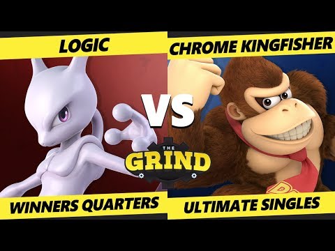 Smash Ultimate Tournament - Logic (Mewtwo) Vs. Chrome Kingfisher (DK) The Grind 86 SSBU W Quarters