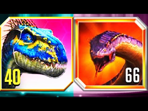 MAX INDORAPTOR GEN 2 VS OUROBOROS 66 🐍 Jurassic World: The Game - New TITANOBOA World Boss | HD