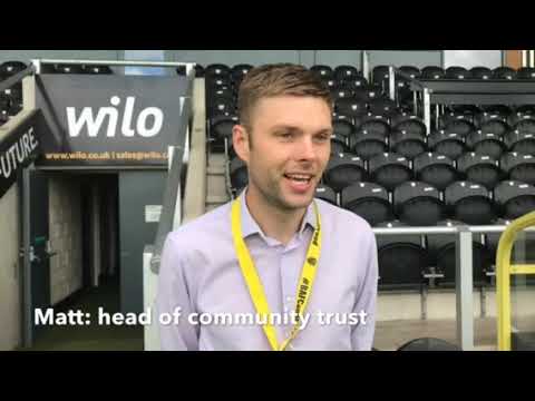 Year 12 Burton Albion/BBC Media Day