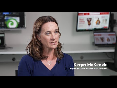 Keryn McKenzie, Chapter Area Lead Services, Data & Insights - Replatforming the Business