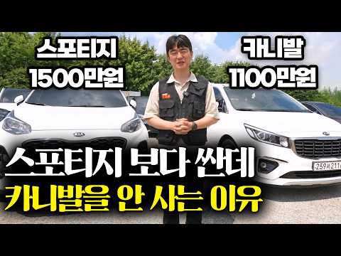 카니발 중고차가 무너지고 있는 이유