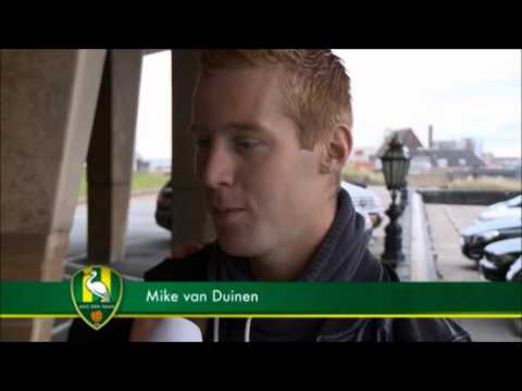 Mike van Duinen traint met Oranje
