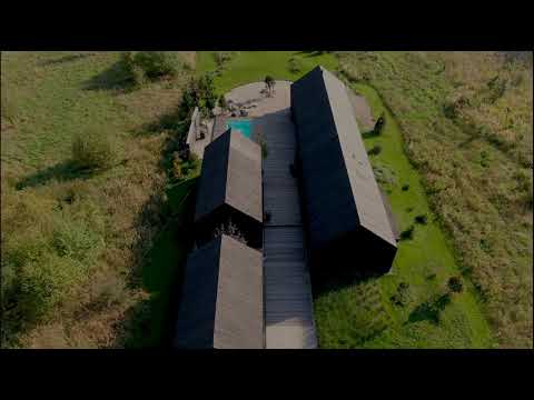 Chruszczobród- Nowoczesna Stodoła- widok z drona