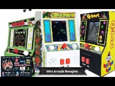 Mini Frogger, QBert, Centipede Arcade Thoughts..