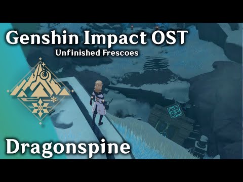 🏔️ Dragonspine ❄️ - Unfinished Frescoes (ft. Albedo) [原神 Genshin Impact Music + Exploration]