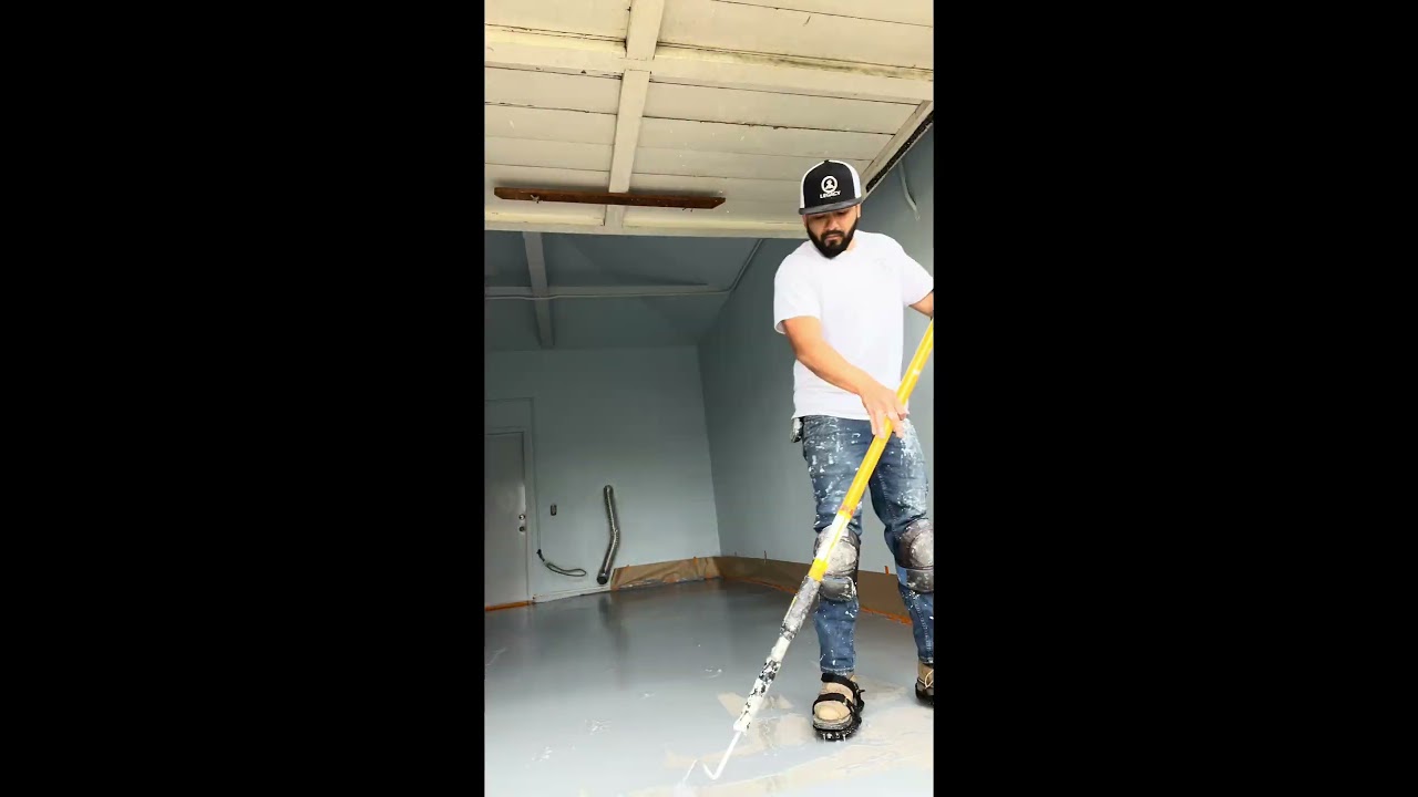 Garage Floor Makeover | Durable Epoxy Coating for a Clean, Polished Look
