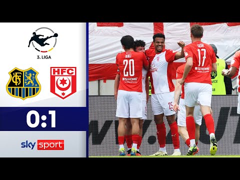 Halle kann noch die Klasse halten! | 1. FC Saarbrücken - Hallescher FC | 3. Liga 2023/24