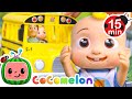 Wheels On The Bus BEST OF COCOMELON TOY PLAY Sing Along With Me Moonbug Kids Songs