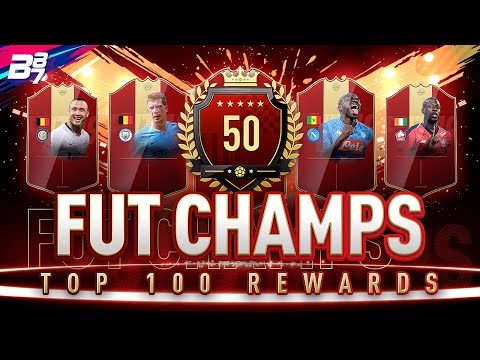 TOP 100 FUT CHAMPIONS REWARDS! RED IF PLAYER PICKS! | FIFA 19 ULTIMATE TEAM