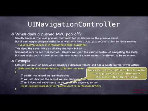 Multiple MVCs and Segues (October 13, 2011) - HD