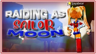 ⭐Raiding as Sailor Moon in Da Hood with Star ⭐Female Raid