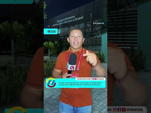 Corpo é encontrado em c0va rasa nesta quarta-feira em Equitós, Santana do Acaraú #ceará. #youtube