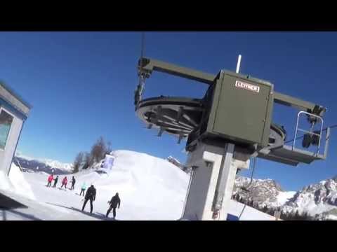 Risalita integrale seggiovia Leitner "Pre dai Corf" in HD - La Villa (BZ)
