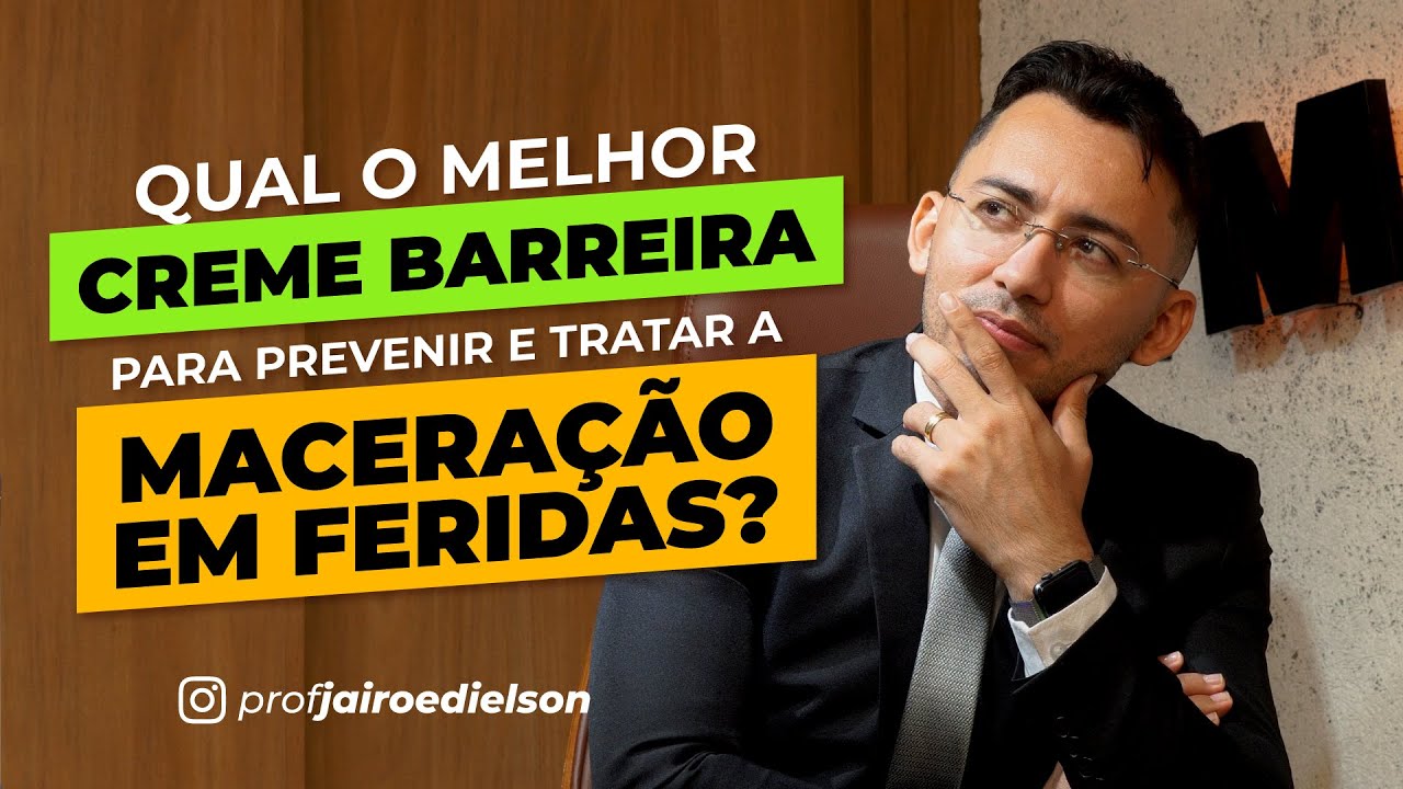 Qual o melhor creme barreira para prevenir e tratar a maceração em feridas