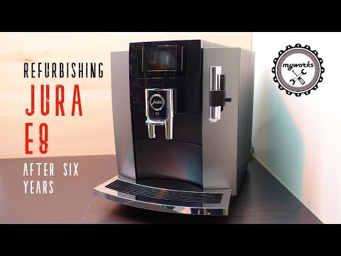 Jura E8 Refurbishing and Deep Cleaning