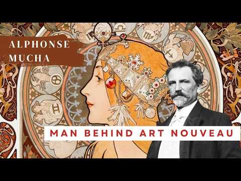 Alphonse Mucha: The Man Behind the Ethereal Art Nouveau Style (Explained in 5 minutes)
