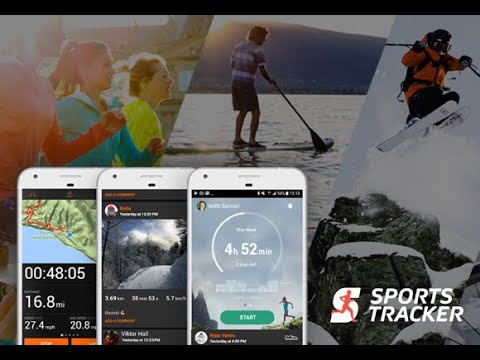 Sports Tracker Running Cycling video