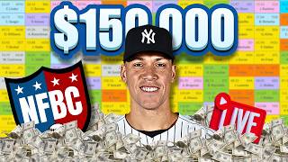 $150,000 Fantasy Baseball Draft Live II RotoWire NFBC High Stakes