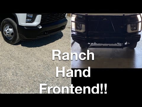 New Service Truck! 2020 Chevy 3500 Duramax Ranch Hand Front End Install