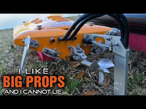 Testing & Destroying Props On The Deltaforce 35 - Fast Electric Rc Boat