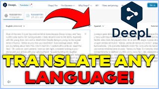 How To Translate Any Language For Scripts With DeepL AI | 2023