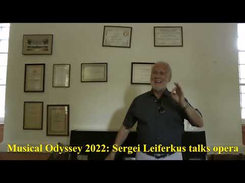 Musical Odyssey 2022: Sergei Leiferkus talks opera