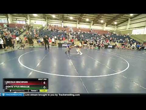 92 Lbs Cons. Round 4 - Lincoln Hinchman, IN Vs Donte`Vyus Briscoe, IN A54e