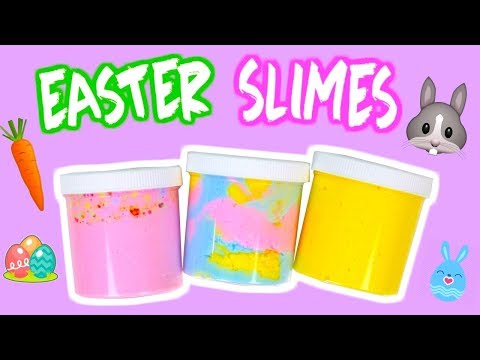 Slime Shop Restock March 4th, 2018 (Easter Slimes + Easter Baskets!) Video