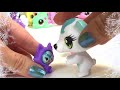 Đồ Chơi Trẻ Em Snow Day Littlest Pet Shop Chilly Weather Fun Playset LPS Rolleroos